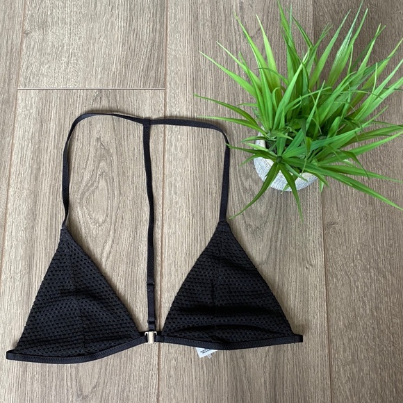 Free People Other - Free People Black Roll With It Bra Size Small